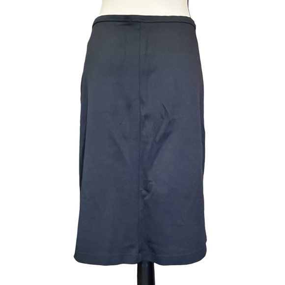 Vintage Betsey Johnson New York Black Zipper Goth Vamp Skirt - Picture 4 of 6